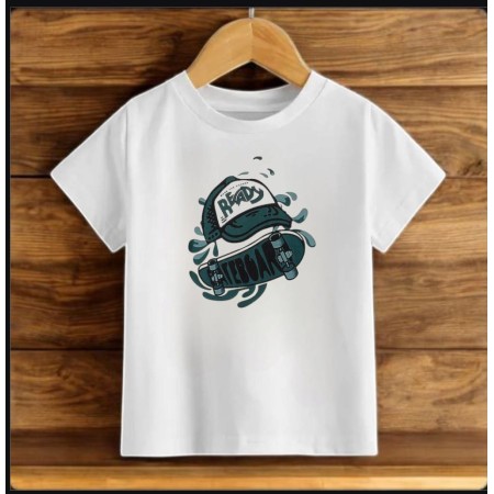 Çoçuk  Oversize UNİSEX Baskili T-shirt